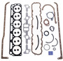Enginetech F200-1 | Full Gasket Set for Ford 2.4L 144/2.8L 170/3.3L 200 | Rope Rear Main Seal- F200-1