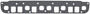 Elring Intake And Exhaust Manifold Gasket for 1988-2006 Jeep Cherokee/Wrangler/Grand Cherokee 4.0L