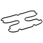 Elring Valve Cover Gasket for 2001-2007 Chevrolet/GMC Avalanche 2500/Silverado 2500 HD/Silverado 3500/Suburban 2500/Sierra 2500 HD 8.1L