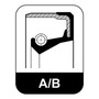 Elring Exhaust Pipe Flange Gasket for 1997-2005 Audi/VW Golf/A3/Beetle 1.8L 1.9L