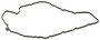 Elring Oil Pan Gasket for 2010-2018 Audi/Porsche A4/A5/A6/Q5/A7 1.8L 2.0L