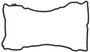 Elring Valve Cover Gasket for 2012-2021 INFINITI/Nissan QX60/Altima/Frontier/Murano/NP300 2.5L