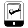 Elring Manual Transmission Shaft Seal for 1959-1972 Mercedes 280SE/220S/220SE/190C/190DC 1.9L 2.0L 2.2L