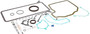 Elring Crankcase Gasket Kit