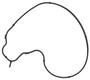 Elring Water Pump Gasket for 2015-2021 BMW M240i/440i Gran Coupe/ActiveHybrid 3/ActiveHybrid 7/M2 3.0L