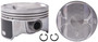 Enginetech P1509(4) | Set of 4 Dish Top Pistons for 09-15 Honda/Acura 2.4L/2354 L4 (Press Fit Pin)-STD