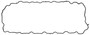 Elring Oil Pan Gasket for 2014-2018 Ford C-Max/Edge/Focus 2.0L