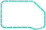 Elring Transmission Oil Gasket for 1996-2005 Audi/Porsche/VW A4/Boxster/Passat/A6/A8 1.8L 1.9L 2.5L