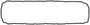 Elring Oil Pan Gasket for 2009-2021 Mack/Volvo 9700/Granite/9700 Grand/VNL/VNM 12.8L 13.0L