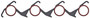 Elring Intake Manifold Gasket for 1984-1985 Mercedes 190D 2.2L