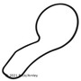 Beck Arnley Water Pump Gasket for 2002-2015 Acura/Honda Civic/ILX/RDX/RSX/TSX 2.0L 2.3L 2.4L