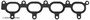 Beck Arnley Intake Manifold Gasket for 1999-2005 Mazda Miata 1.8L