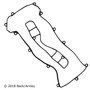 Beck Arnley Valve Cover Gasket/Gaskets for 2001-2006 Mazda 6/B2300/Tribute 2.3L