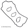 Beck Arnley Valve Cover Gasket Set for 2008-2013 Subaru Legacy/Outback/Tribeca 3.6L