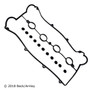 Beck Arnley Valve Cover Gasket Set for 1988-1994 Mazda/Mercury Capri/323 1.6L