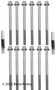 Beck Arnley Cylinder Head Bolt Set for 1996-2011 Saab/Subaru Impreza/9-2X/Forester/Baja/Legacy 2.0L 2.5L