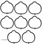 Beck Arnley Intake Manifold Gasket Set for 2004-2017 INFINITI/Nissan QX56/Armada/NV2500/NV3500/Pathfinder 5.6L