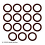 Beck Arnley Valve Cover Gasket Set for 2002-2009 Chevrolet/Daewoo/Pontiac/Suzuki Aveo/Aveo5/Lanos/Wave/Swift+ 1.6L