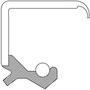 National Multi-Purpose Seal for 1950-1960 Chevrolet/GMC Bel Air/Fleetline/Sedan Delivery/Styleline Deluxe/Styleline Special