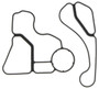 Mahle Oil Filter Housing Seal Kit for 2006-2021 BMW 528i/528i xDrive/X3/X4/X5 2.0L 3.0L