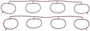 Mahle Intake Manifold Gasket Set for 2004-2009 Lexus/Toyota GX470/4Runner/LX470/Land Cruiser/Sequoia 4.7L