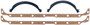Mahle MAHLE Performance Oil Pan Gasket Set for 1969-1991 Chrysler/Dodge/Fargo/Plymouth B100 Van/B200 Van/B300 Van/D100 Pickup/D200 Pickup