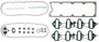 Mahle Intake Manifold Gasket Set for 1999-2009 Buick/Cadillac/Chevrolet/GMC/Hummer Express 2500/Silverado 1500/Savana 2500/Sierra 1500 4.8L