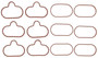 Mahle Intake Manifold Gasket Set for 2001-2004 Ford/Mazda Escape/Tribute 3.0L