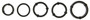 Mahle Oil Cooler Gasket Set for 2011-2013 Chrysler/Dodge/Jeep/Ram/VW 200/300/Town & Country/Avenger/Challenger 3.6L