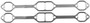 Mahle Exhaust Manifold Gasket Set for 1987-2003 AM General/Cadillac/Chevrolet/GMC/Isuzu C1500/C2500/K1500/K2500/C1500 Suburban 5.0L 5.7L