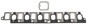 Mahle Intake and Exhaust Manifolds Combination Gasket for 1965-1986 Ford Bronco/E-100 Econoline/E-200 Econoline/E-300 Econoline/F-100 3.9L