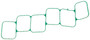 Mahle Plenum Gasket for 2009-2012 Ford/Mazda/Mercury Escape/Fusion/Tribute/Mariner/Milan 3.0L