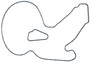 Mahle Water Pump Gasket for 2006-2010 Hyundai/Kia Azera/Veracruz/Borrego/Sedona/Sorento 3.3L 3.8L