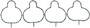 Mahle Intake Manifold Gasket Set for 2005-2019 Nissan/Suzuki Frontier/Equator 2.5L