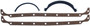 Mahle Oil Pan Gasket Set for 1971-1993 Chrysler/Dodge/Plymouth Cordoba/LeBaron/New Yorker/Newport/Town & Country 5.9L
