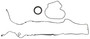 Mahle Timing Cover Gasket Set for 2000-2011 Lotus/Pontiac/Toyota Elise/Exige/Vibe/Celica/Corolla 1.8L