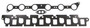 Mahle Intake and Exhaust Manifolds Combination Gasket for 1987-1996 Ford Bronco/E-150 Econoline/E-150 Econoline Club Wagon/E-250 Econoline