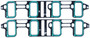 Mahle Intake Manifold Gasket Set for 2007-2020 Cadillac/Chevrolet/GMC/Hummer Silverado 1500/Sierra 1500/Yukon XL 1500/H2/Escalade 6.0L 6.2L