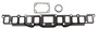 Mahle Intake and Exhaust Manifolds Combination Gasket for 1964-1990 AM General/American Motors/International/Jeep DJ5/Ambassador/Gremlin