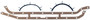 Mahle Oil Pan Gasket Set for 1953-1984 Cadillac/Ford/Stutz Commercial Chassis/DeVille/Eldorado/Fleetwood/Calais 3.9L 6.0L 7.0L