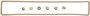 Mahle Push Rod Gasket Set for 1965-1996 Ford Bronco/E-100 Econoline/E-200 Econoline/E-300 Econoline/F-100 3.9L 4.9L