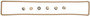 Mahle Push Rod Gasket Set for 1965-1996 Ford Bronco/E-100 Econoline/E-200 Econoline/E-300 Econoline/F-100 3.9L 4.9L