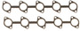 Mahle Exhaust Manifold Gasket Set for 1997-2019 Ford E-350 Club Wagon/E-350 Econoline/E-350 Econoline Club Wagon/E-350 Super Duty 6.8L
