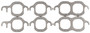 Mahle Exhaust Manifold Gasket Set for 1955-1996 AM General/Avanti/Bizzarrini/Buick/Cadillac Bel Air/El Camino/Caprice/Impala/Laurentian 4.3L