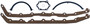 Mahle MAHLE Performance Oil Pan Gasket Set for 1964-1990 Buick/Cadillac/Checker/Chevrolet/GMC Delta 88/98/Cutlass/Cutlass Salon 4.3L 5.0L
