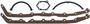 Mahle MAHLE Performance Oil Pan Gasket Set for 1964-1990 Buick/Cadillac/Checker/Chevrolet/GMC Delta 88/98/Cutlass/Cutlass Salon 4.3L 5.0L