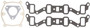 Mahle Intake Manifold Gasket Set for 1992-2002 AM General/Chevrolet/GMC/Hummer C1500/C1500 Suburban/C2500/C2500 Suburban/C3500 6.5L