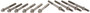 Mahle Head Bolt Set for 1996-2002 Dodge/Jeep Dakota/Cherokee/TJ/Wrangler 2.5L