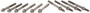 Mahle Head Bolt Set for 1996-2002 Dodge/Jeep Dakota/Cherokee/TJ/Wrangler 2.5L
