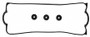 Mahle Valve Cover Gasket Set for 1983-1989 Honda Accord/Prelude 1.6L 1.8L 2.0L